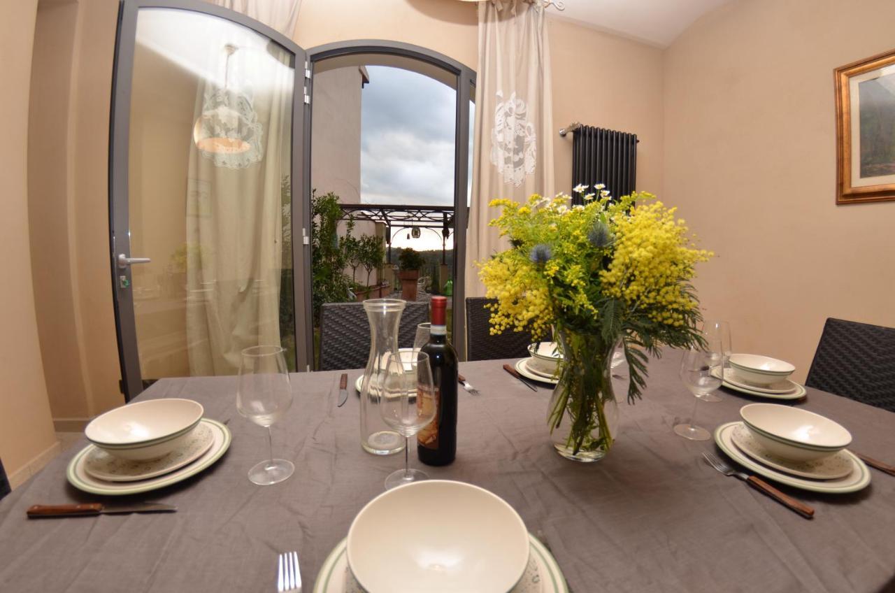 Al Colle Di Lari Villa Bagian luar foto